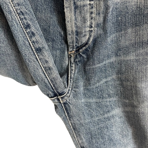 CITIZENS OF HUMANITY Liya High Rise Classic Fit Crop Jeans in Sunday Morning - Picture 6 of 10